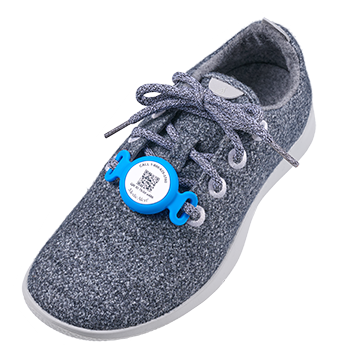 QR Code Medical ID Tag with Location Tracker Blue, Blue, large image number 6